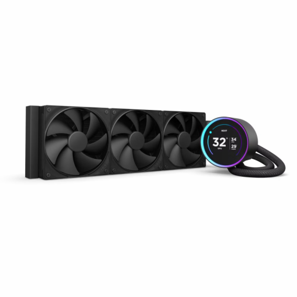 NZXT Kraken Elite 360 360 mm, vodní chlazení