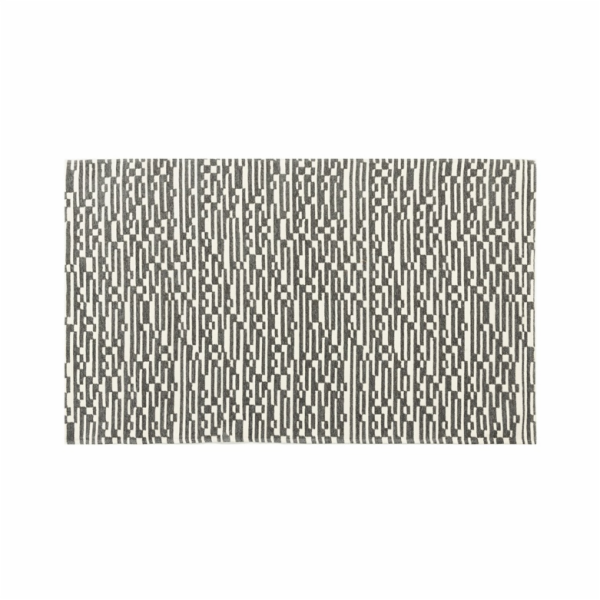 Pokojový koberec Domoletti FR-23-307026-2, šedý, 150 x 90 cm