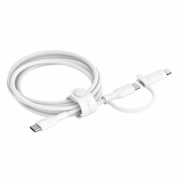 Belkin BOOST CHARGE 2-in-1 Kabel USB-C/Lig.1,5m ws.CAC003...