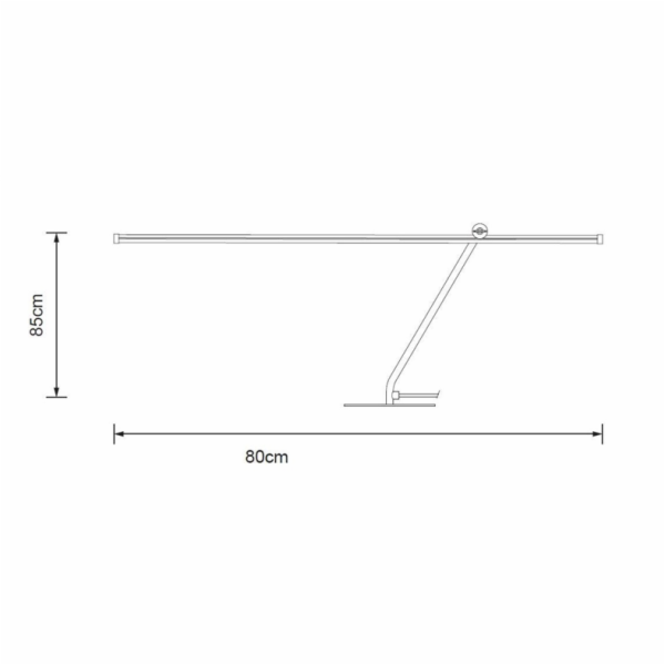 Stolní lampa Tanger CL23018-1T, LED, stojací, 12W