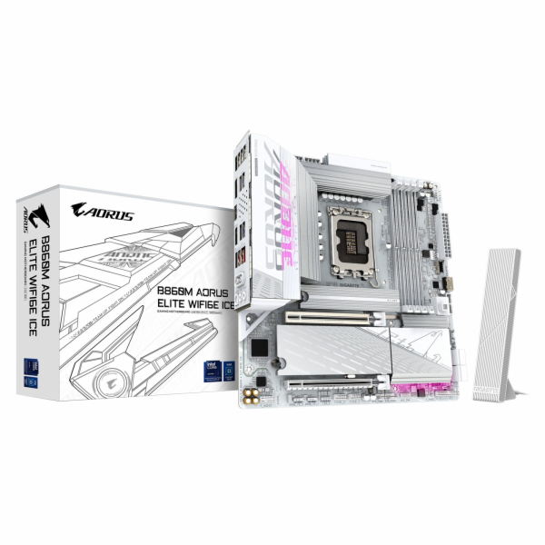 GIGABYTE B860M AORUS ELITE WIFI6E ICE, základní deska