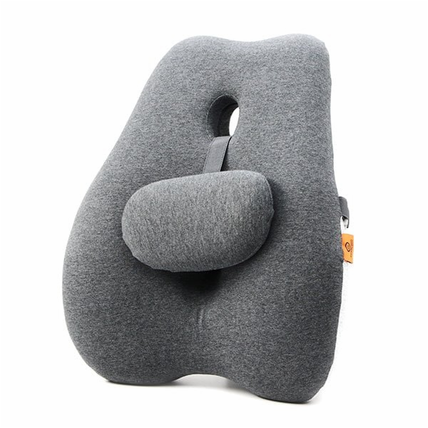 Bederní opěrka  bedra  ergonomická šedá 