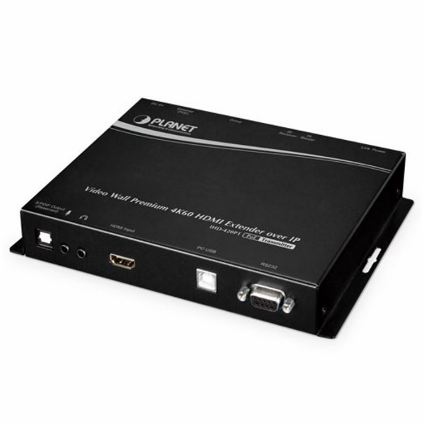 Planet IHD-420PT, HDMI a USB video transmitter/ video wal...