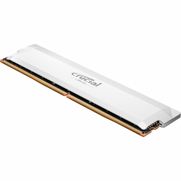 Crucial DDR5 16GB Pro OC DIMM 6400MHz CL38 bílá