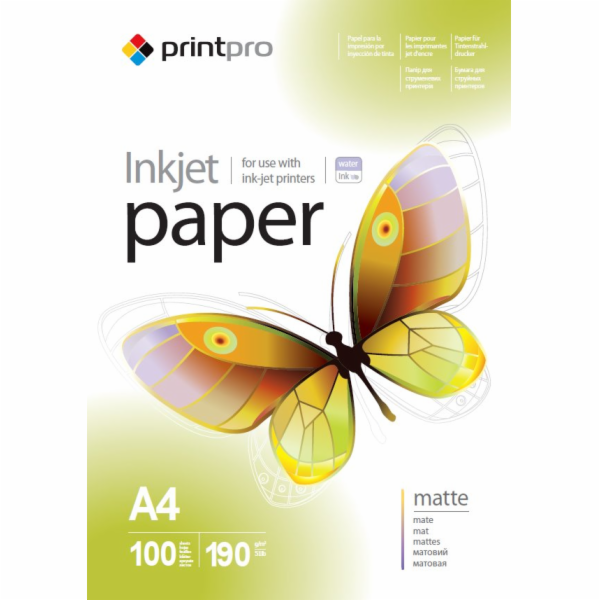 COLORWAY fotopapír/ matte 190g/m2, A4/ 100 kusů