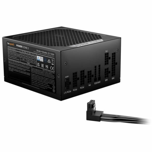 Be quiet! / zdroj POWER ZONE 2 1000W / ATX 3.1 / 140mm fa...