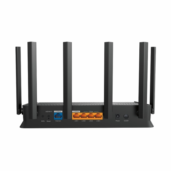 WiFi router TP-Link Archer BE400 BE6500, WiFi 7, 1x 2,5GW...