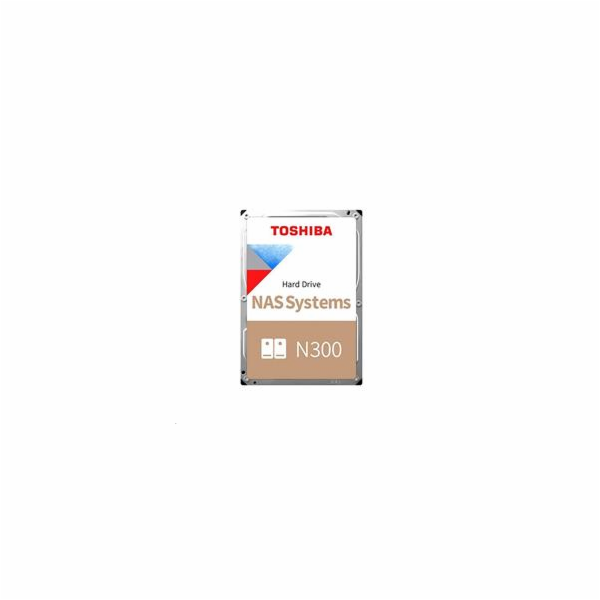 Toshiba interní HDD 8TB N300 NAS 3.5" SATA 512MB 7200RPM ...