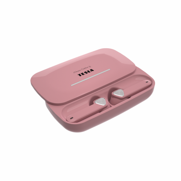 TESLA Sound EB20 bezdrátová Bluetooth sluchátka (Pearl Pink)
