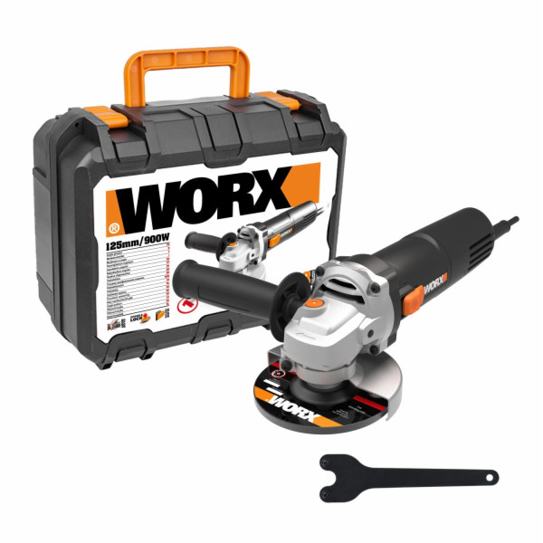 Worx Úhlová bruska WX718 900 WO 125 mm