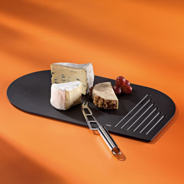 Prkénko krájecí NOBEL černá 35x23x0,6 cm KL-12868