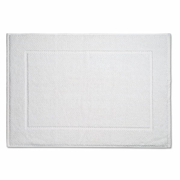Koupelnová předložka LAVINIA 100% biobavlna bílá 50x70 cm...
