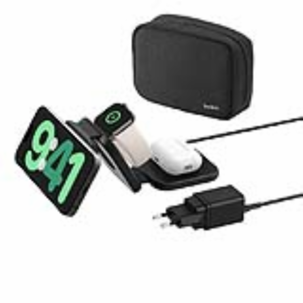 Belkin BOOST CHARGE™ PRO Qi2 3v1 Bezdrátová skládací cest...