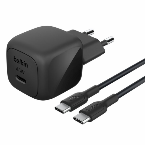Belkin BOOST Charge USB-C 45W PD PPS+USB-C Kab.sw.WCA013k...