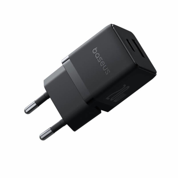 Nabíječka do sítě Baseus Palm 20W, 1xUSB, 1xUSB-C černá