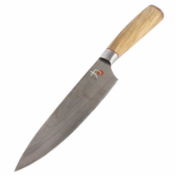 Nůž kuchařský TETSU 20 cm nerez dřevo BGMP-4166