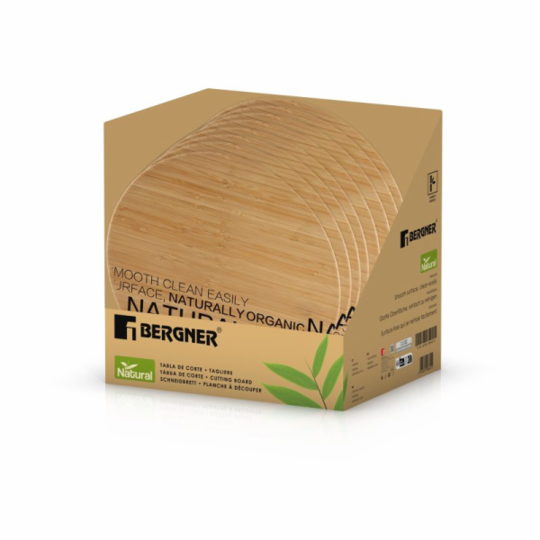 Prkénko krájecí NATURAL bambus 30x1,5 cm BG-4924