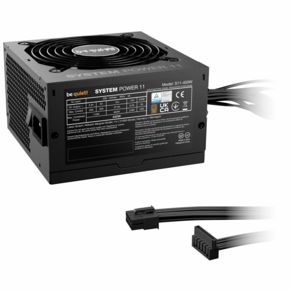 Be quiet! / zdroj SYSTEM POWER 11 450W/ ATX3.1 / active P...