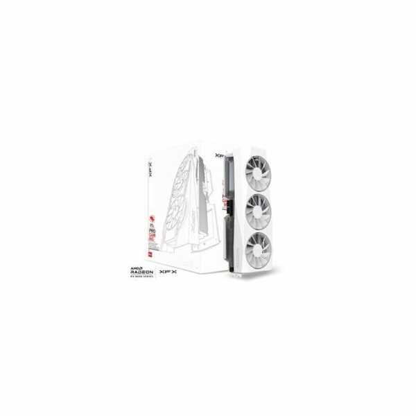 VGA XFX Quicksilver AMD Radeon RX 9070 XT 16GB GDDR6, White