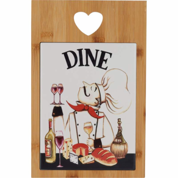 Sevírovací prkénko s keramickou kachlí DINE KO-280000130dine