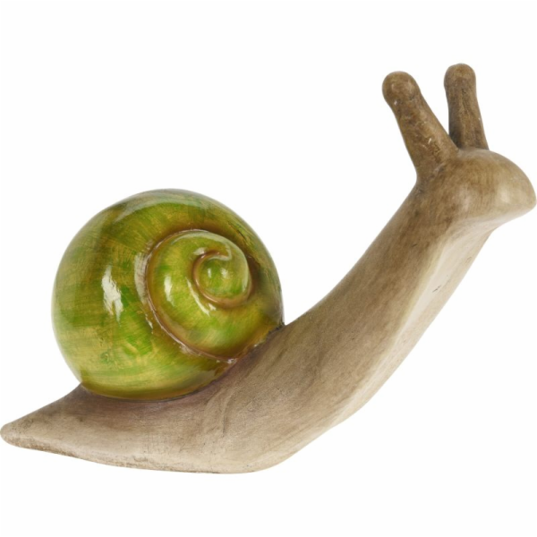 Zahradní dekorace šnek 30 cm zelená KO-095202180zele