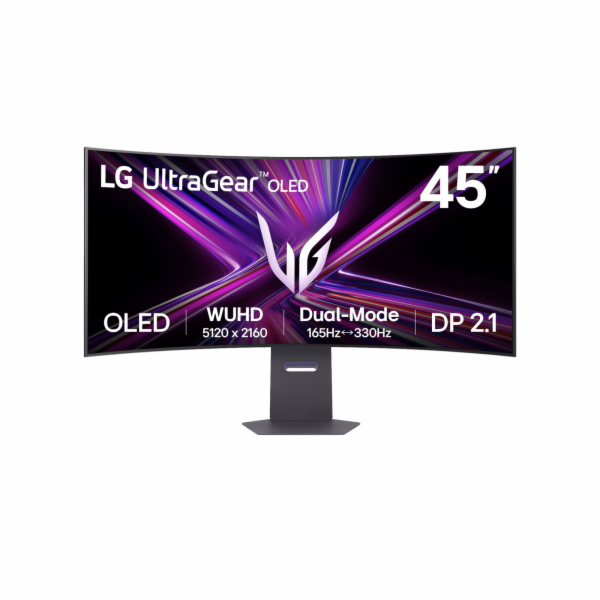 LG UltraGear/45GX950A-B/44,5"/OLED/wUHD/165Hz/0,03ms/Čern...