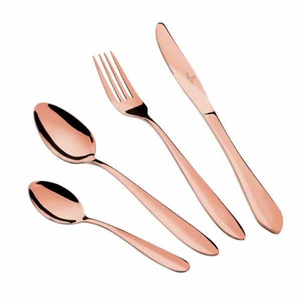 Sada příborů nerez 24 ks Rose Gold Collection BH-3075