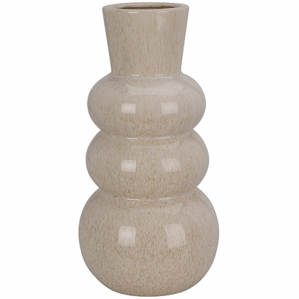 Váza 3 bubliny 25 cm šedobílá KO-095241200sebi