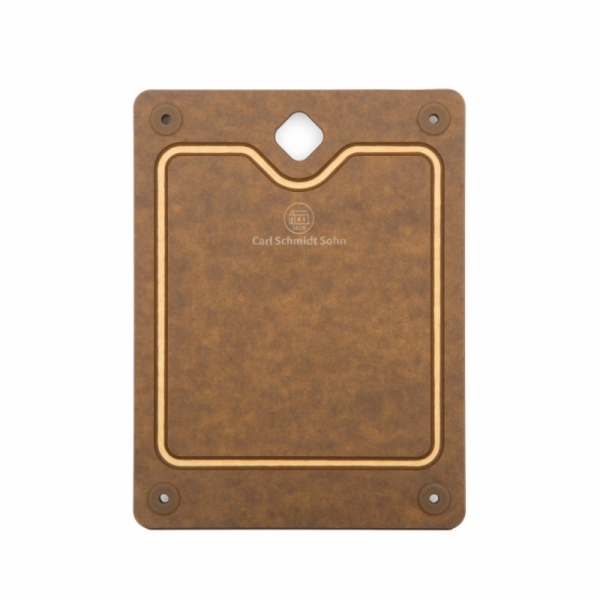 Kuchyňské prkénko s drážkou 30 x 24 cm CELLE CS-091897