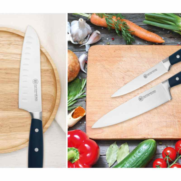 Sada kuchyňských nožů v bloku 6ks KAMEN CS-091170