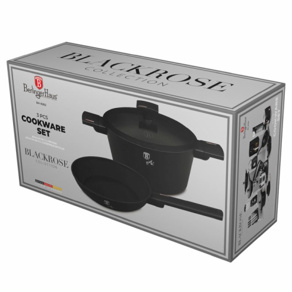 Sada nádobí s titanovým povrchem 3 ks Monaco Collection B...