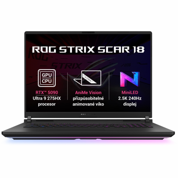 ASUS NTB ROG Strix SCAR 18 (G835LX-NEBULA011X), Ultra 9-2...