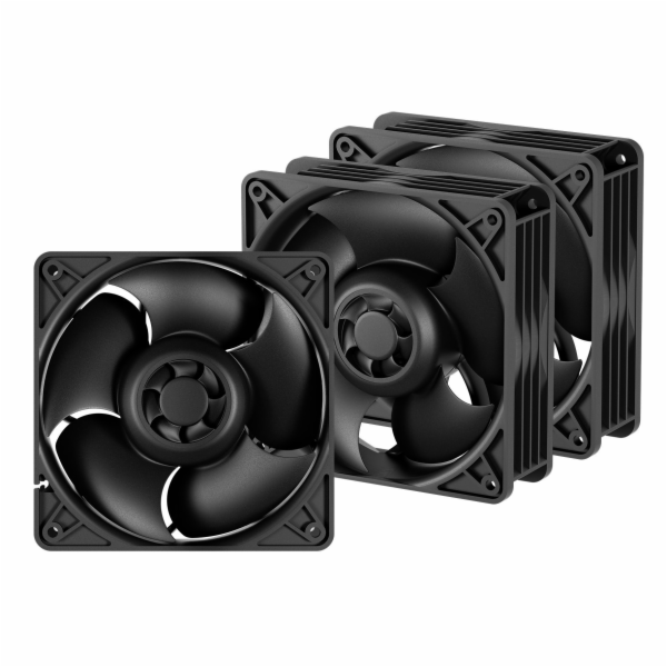 ARCTIC S12038-4K -120mm Case Fan (3-Pack) - dual ball bea...