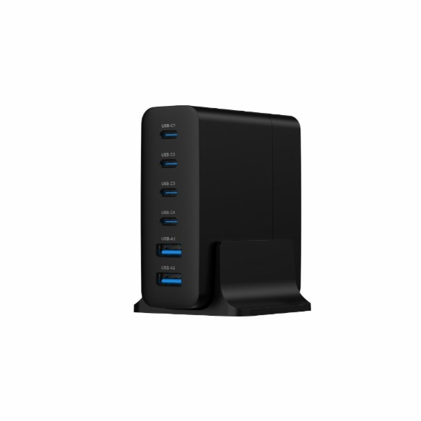 Gembird TA-UC-2A4C-PD75-01-BK nabíječka na PDA/mobilní te...
