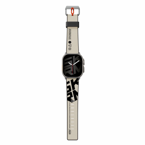 SKINARMA Spunk řemínek pro Apple Watch 49/45/44/42 mm, Ivory