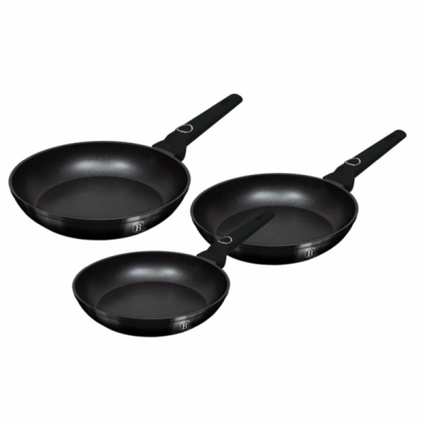 Sada pánví s titanovým povrchem 3 ks Black Vantage Collec...