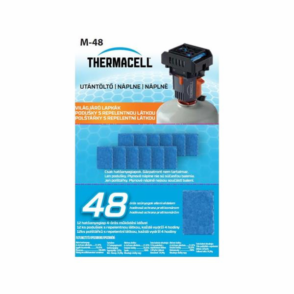 Náplň Thermacell náhradní 48h poštářky M-48 pro kempingov...