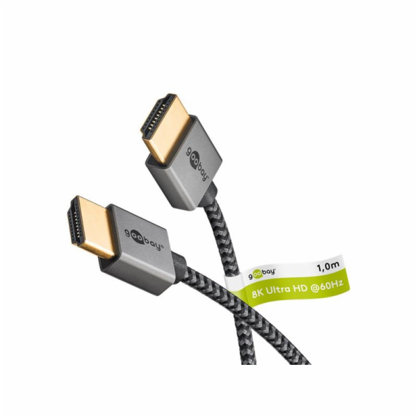 Goobay Plus Slim High-Speed-HDMI-Kabel mit Ethernet, 8K @...