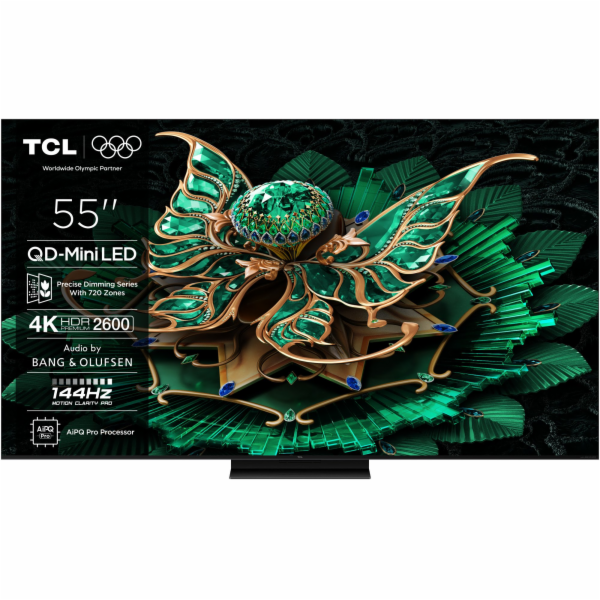 TCL 55Q7C Mini-LED (138.8 cm (55 Zoll), schwarz, UltraHD/...