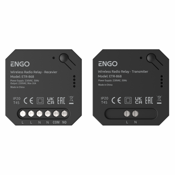 ENGO ETR-868 Bezdrátové relé EngoLink, ovládané rádiově, ...