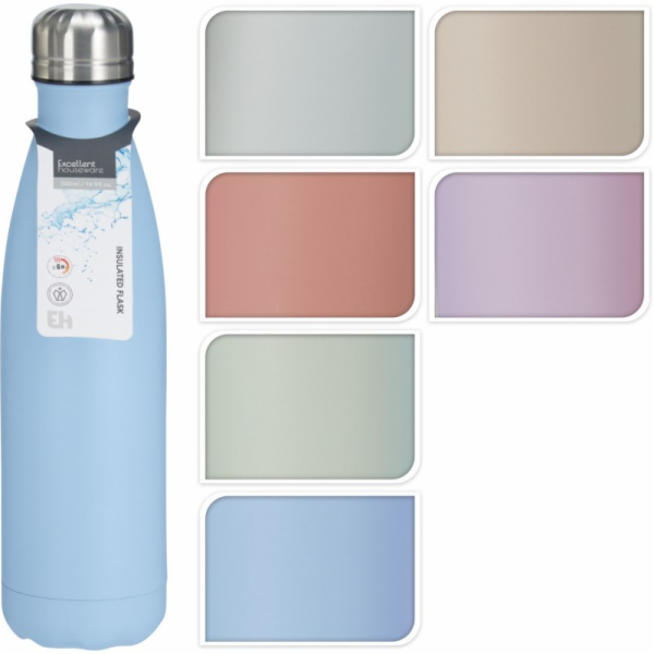 Termoska lahev sportovní nerez 0,5 l modrá KO-997100550modr