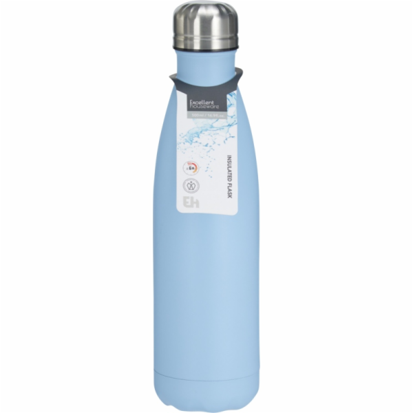 Termoska lahev sportovní nerez 0,5 l šedá KO-997100550seda