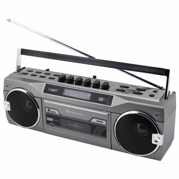Soundmaster SRR80TI/ Kazetový magnetofon/ DAB+/ BT/ USB/ ...