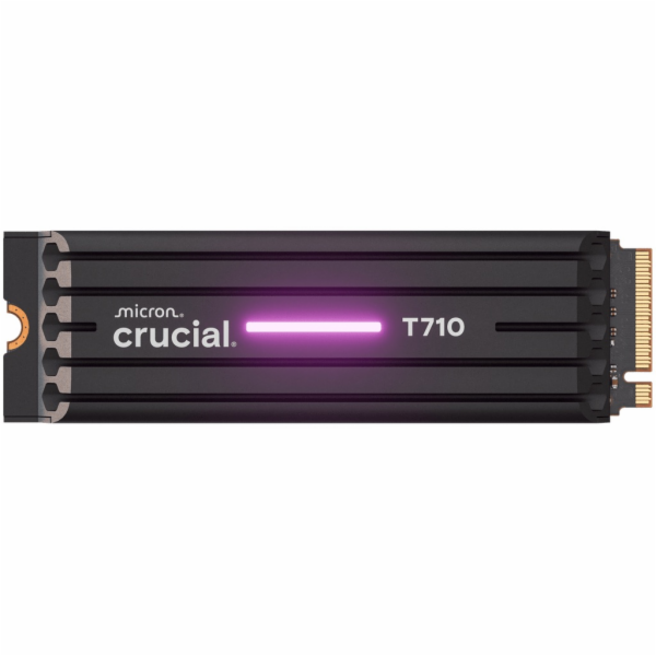 Crucial 4TB T710 SSD s heatsink