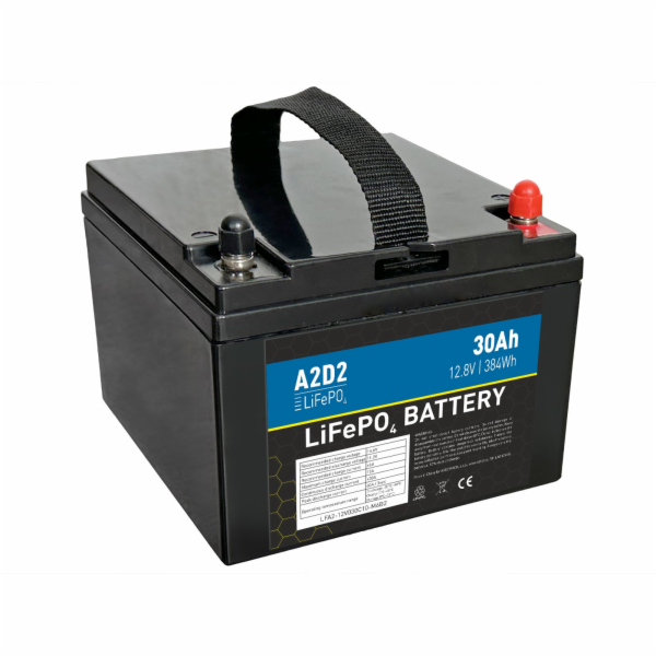 Avacom A2D2 baterie LiFePO4 12,8V 30Ah M6