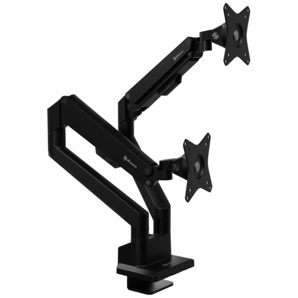 AROZZI ALZARE NEO DUO Black/ stolní držák pro 2 monitory/...