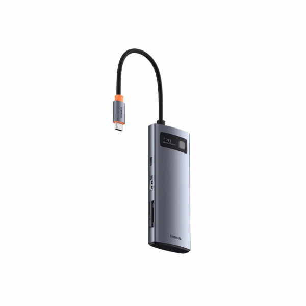 Baseus Metal Gleam USB HUB 1x SD 1x USB-C PD 1x microSD 1...
