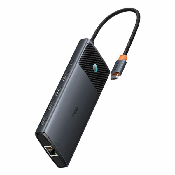 Baseus Metal Gleam II Series 10v1 USB-C HUB Dokovací Stan...