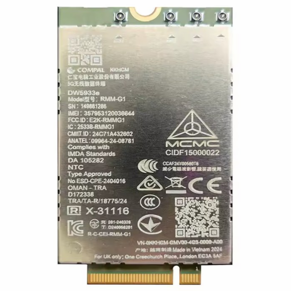 DELL 5G modem/ karta MediaTek T700 (DW5933E) WWAN