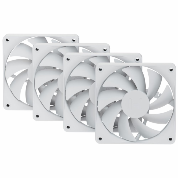 HYTE FA12 (weiß, 4er Pack, 120 mm)